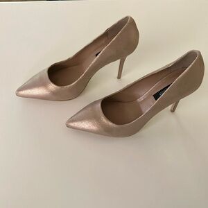 WHBM shimmer heels